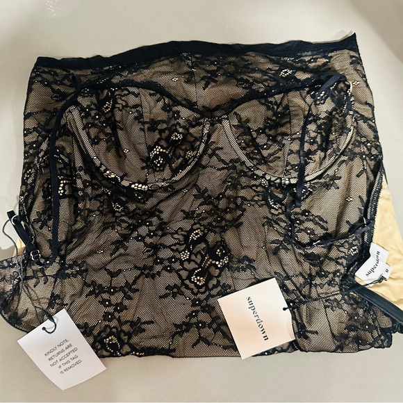 New with Tags (NWT) -  superdown Danica Mini Dress in Black, Size: Medium - Picture 2 of 2